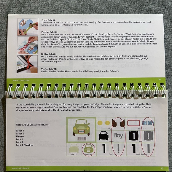 Cricut NATE’S ABC shapes & fonts - Picture 4 of 11